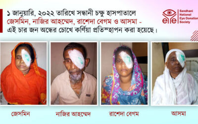 ২০২২ সালের প্রথম দিনেই দৃষ্টি ফিরে পেলেন ৪ জন